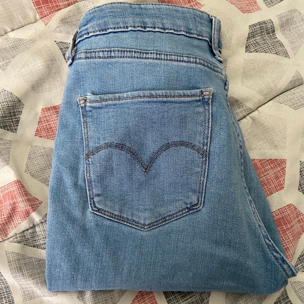 Vintage Levi 721 high rise skinny ankle